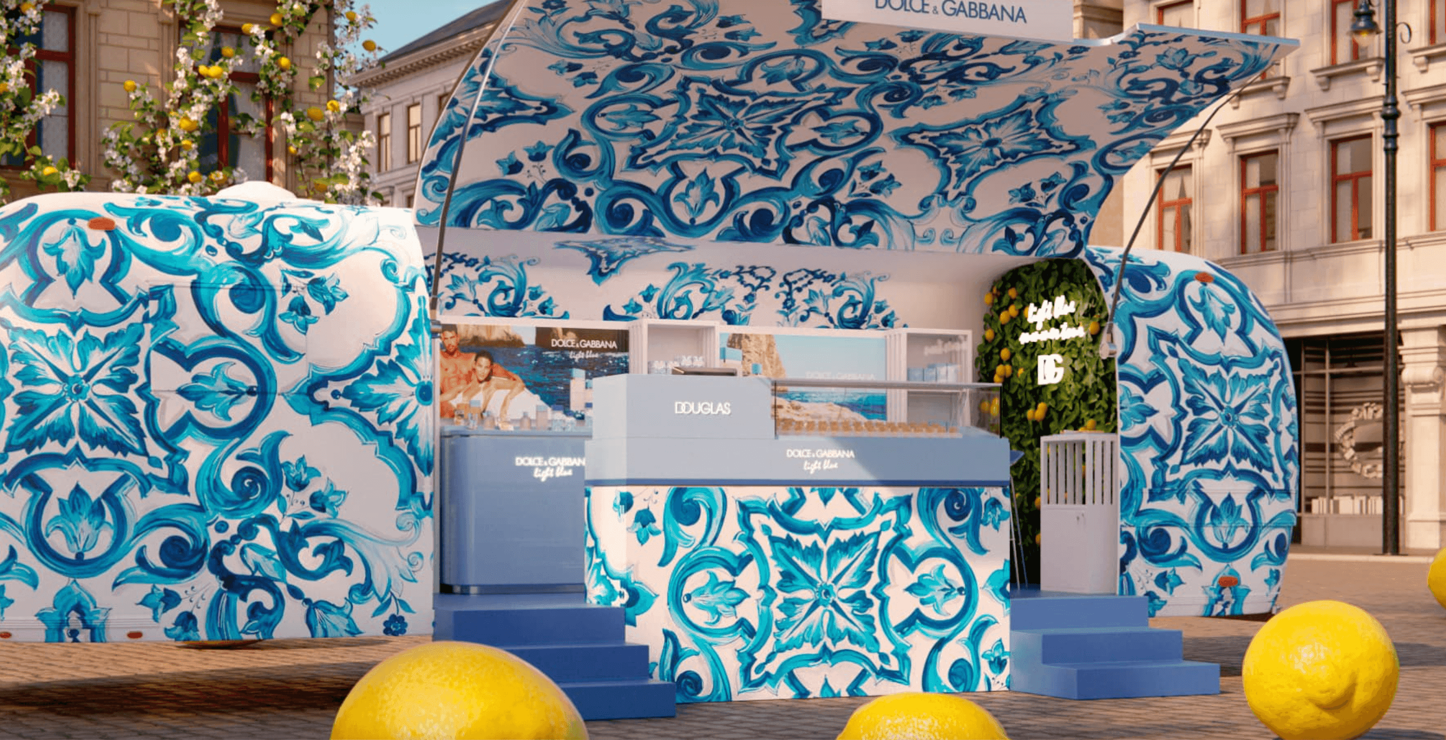 Experience Mediterranean Beauty with the Dolce & Gabbana ‘Light Blue Summer Tour’ in Munich