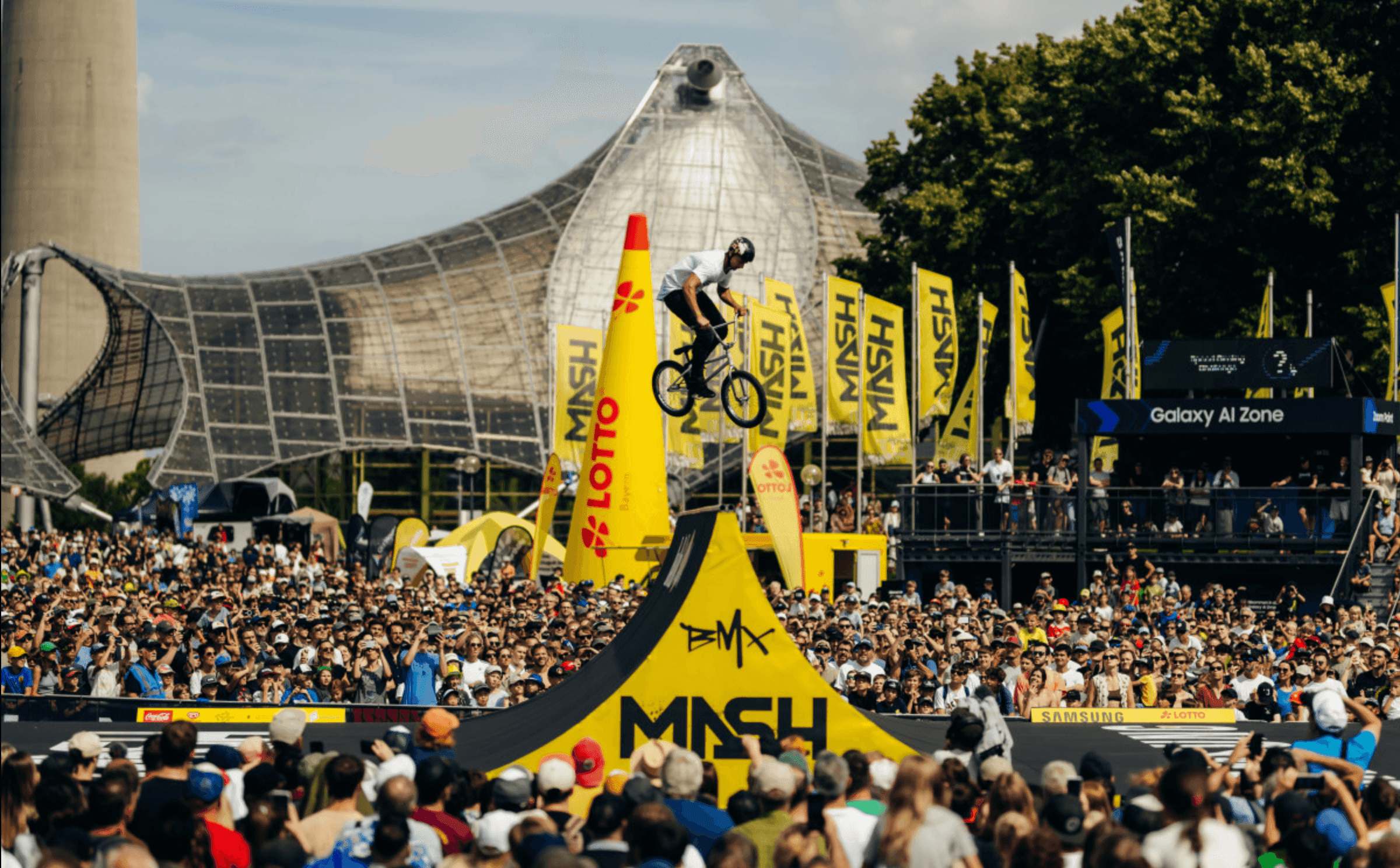 Experience the Thrill of Action Sports at the Munich Mash Festival in Olympiapark